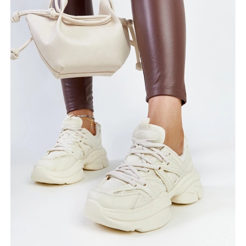 D/GMR Zapatillas deportivas beige claro de Feaven 1 D/GMR Zapatillas deportivas beige claro de Feaven 1