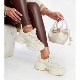 D/GMR Zapatillas deportivas beige claro de Feaven 3