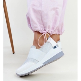 D/GMR Zapatillas cuña Kallay blancas blanco 5