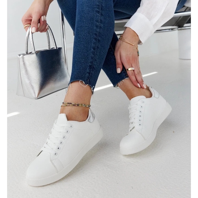 D/GMR Zapatillas blancas con plataforma de Hagosa blanco 1