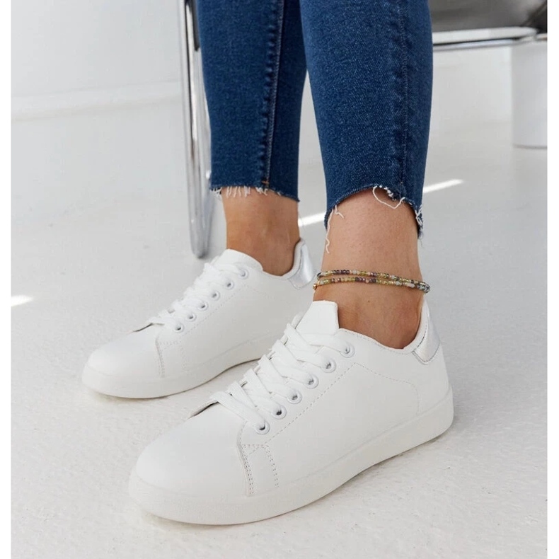 D/GMR Zapatillas blancas con plataforma de Hagosa blanco 2