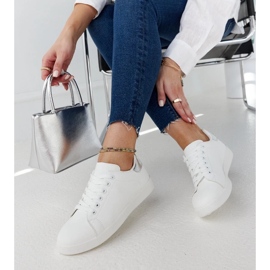 D/GMR Zapatillas blancas con plataforma de Hagosa blanco 3