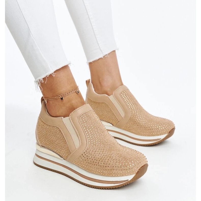 D/GMR Deportivas cuña Cadelaria marrón 2 D/GMR Deportivas cuña Cadelaria marrón 2