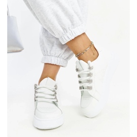 D/GMR Zapatillas blancas con suela gruesa Walida. blanco 3