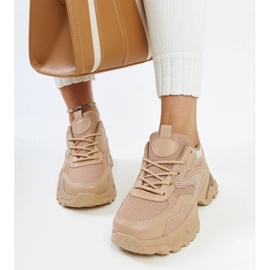 D/GMR Deportivas marrones con plataforma decoradas con circonitas Maras marrón 2 D/GMR Deportivas marrones con plataforma decoradas con circonitas Maras marrón 2