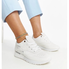 D/GMR Zapatillas Tasnim de piel de serpiente blancas blanco 2 D/GMR Zapatillas Tasnim de piel de serpiente blancas blanco 2