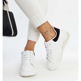 D/GMR Zapatillas blancas con suela alta Zrina. blanco 3