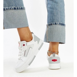 Deportivas Cross Jeans de mujer blancas blanco 5