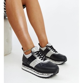 Zapatillas negras con suela alta de Askalua negro 1 Zapatillas negras con suela alta de Askalua negro 1