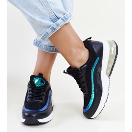 Zapatillas negras con holograma Jelek. negro 3