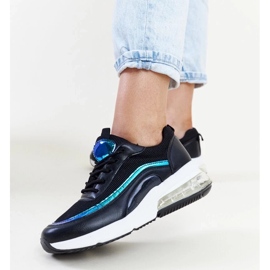Zapatillas negras con holograma Jelek. negro 4