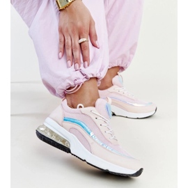 Zapatillas rosas con holograma Jelek. 2