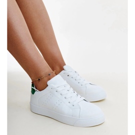 Zapatillas Akila blancas y verdes blanco 1