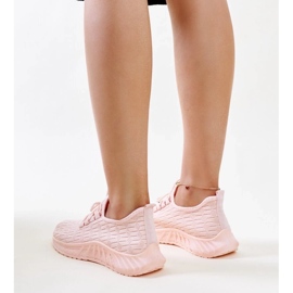 Deportivas Milena de tejido rosa rosado 6