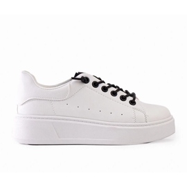 D/CEO Zapatillas blancas con llamativo adorno Asmait. blanco 1