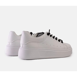 D/CEO Zapatillas blancas con llamativo adorno Asmait. blanco 2