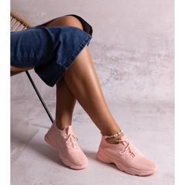 D/CEO Zapatillas de tela rosa de Madi rosado 2