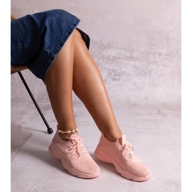 D/CEO Zapatillas de tela rosa de Madi rosado 3