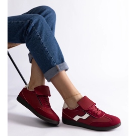 D/CEO Zapatillas bajas rojas con cordones de Edelmira rojo 2