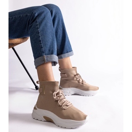 D/CEO Zapatillas beige con parte superior elástica de Arredon 4