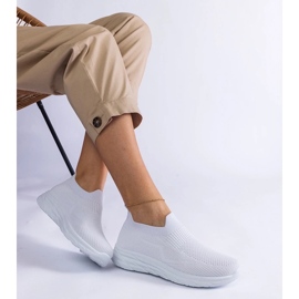 D/CEO Zapatillas deportivas sin cordones Aquilina blancas blanco 3