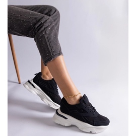 D/CEO Zapatillas negras con suela más gruesa de Guerrera. negro 4