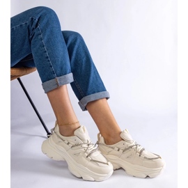 D/CEO Deportivas mujer beige Ivett 3