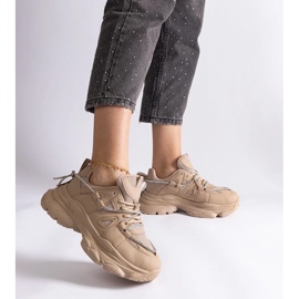 D/CEO Deportivas mujer beige oscuro Ivett 2