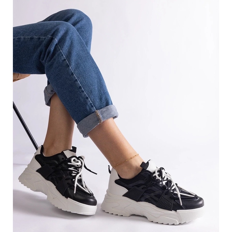 D/CEO Zapatillas deportivas de mujer negras Alva negro 1