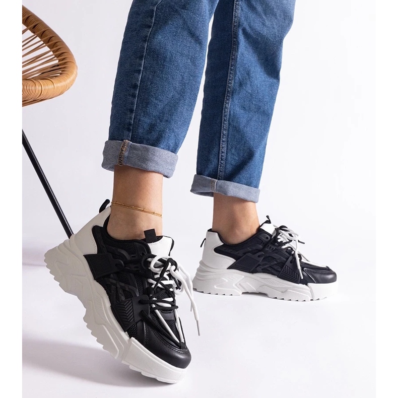 D/CEO Zapatillas deportivas de mujer negras Alva negro 2