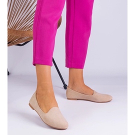 D/CEO Beige Classic Ballerinas de Ekozamsz Valensia 2 D/CEO Beige Classic Ballerinas de Ekozamsz Valensia 2