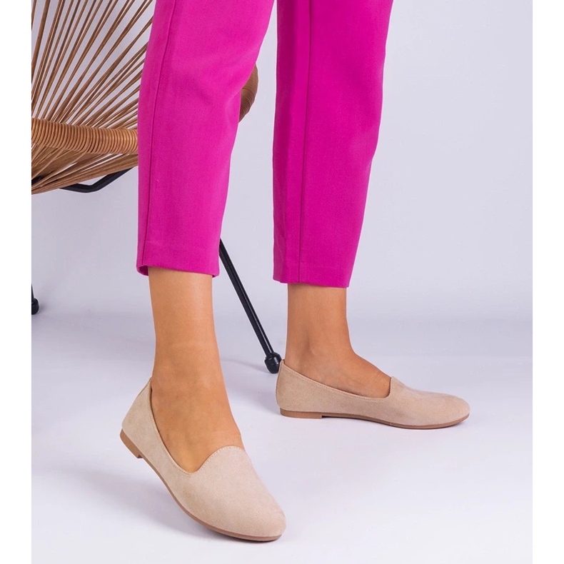 D/CEO Beige Classic Ballerinas de Ekozamsz Valensia 2 D/CEO Beige Classic Ballerinas de Ekozamsz Valensia 2