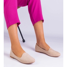 D/CEO Beige Classic Ballerinas de Ekozamsz Valensia 3
