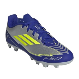 Adidas F50 Club FG/MG Messi IH0926 Zapatos de fútbol azul 1