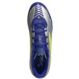 Adidas f50 club fg/mg ih0916 zapatos blue plateados plata 2