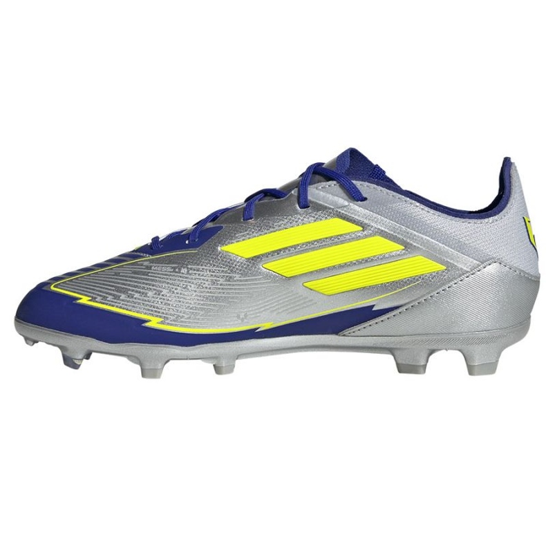 Adidas F50 Elite Messi FG IH0921 zapatos blue plateados plata 1
