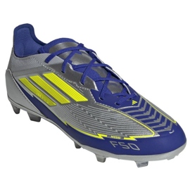 Adidas F50 Elite Messi FG IH0921 zapatos blue plateados plata 2