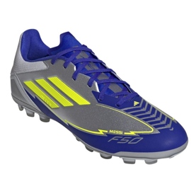 Adidas F50 League Messi 2G/3G AG JR8057 Silver-Blue Zapatos plata 2