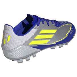 Adidas F50 League Messi 2G/3G AG JR8057 Silver-Blue Zapatos plata 3