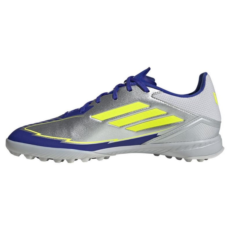 Adidas F50 League Messi TF IH0919 Silver-Blue plata 1