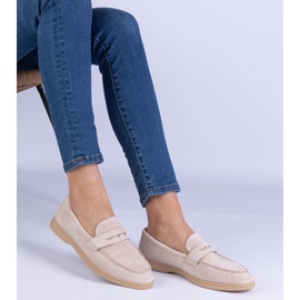 Beige Classic Openwork Loquers de Ekozamsz 3