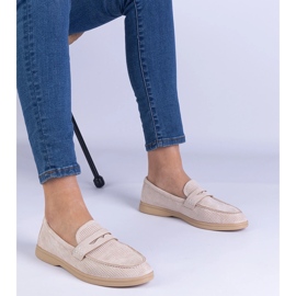 Beige Classic Openwork Loquers de Ekozamsz 1