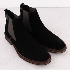 Big Star INT2047 botas Jodhpur para hombres negro 2