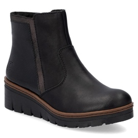 Botas negras Rieker X9150-00 negro 1
