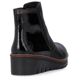 Botas negras Rieker X9150-00 negro 3