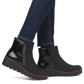 Botas negras Rieker X9150-00 negro 11