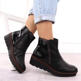 Botas negras Rieker X9150-00 negro 12