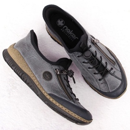 Zapatos de mujer Rieker N3267-14 Azul 5