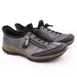 Zapatos de mujer Rieker N3267-14 Azul 7