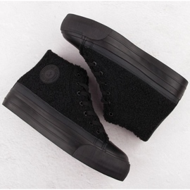 Big Star aisladas zapatillas negras negro 3